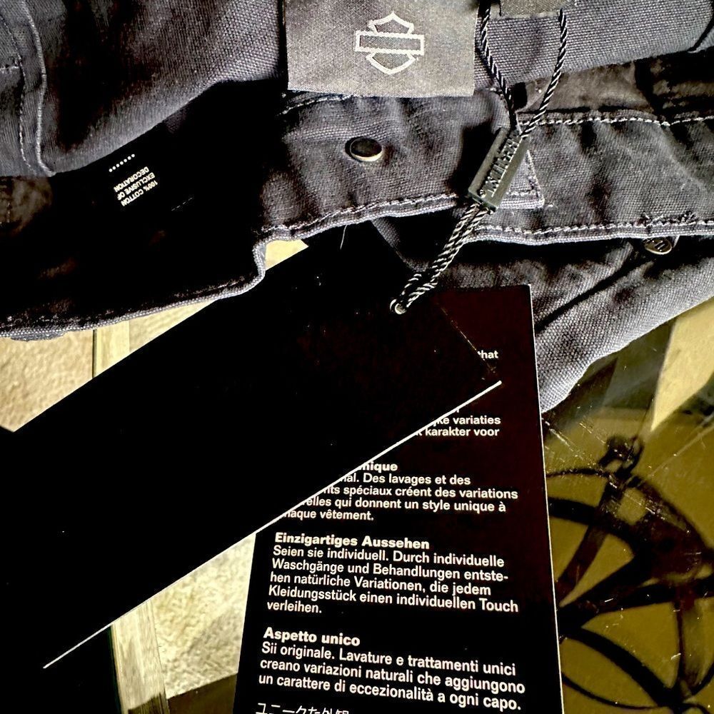 🔥HARLEY-DAVIDSON MENS Rugged, Mechanic woven pants. Limited edition, 32x34 - Picture 6 of 13